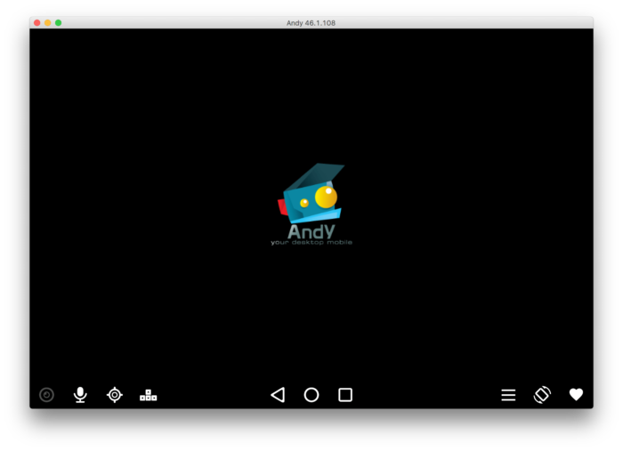 root andy android emulator mac